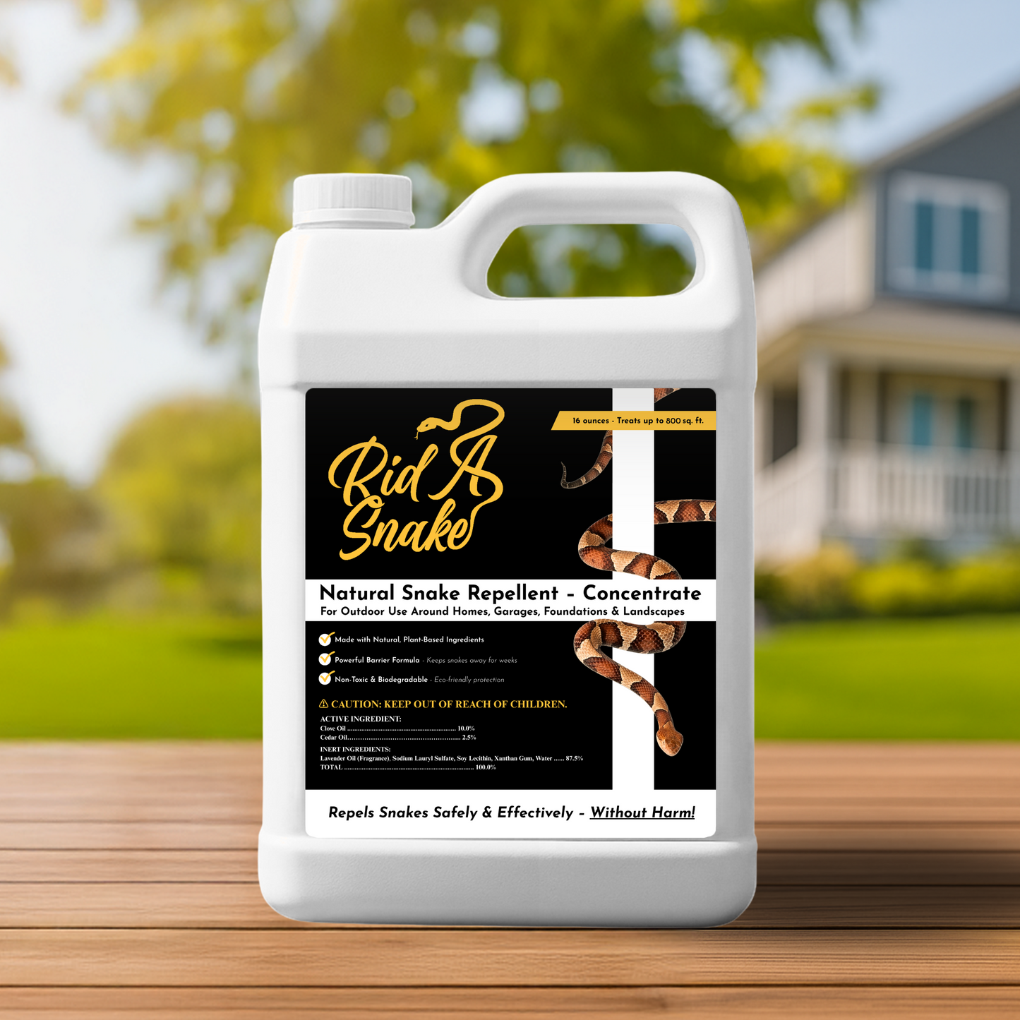 Rid A Snake (16 oz.) Industry Leading Natural Snake Repellent