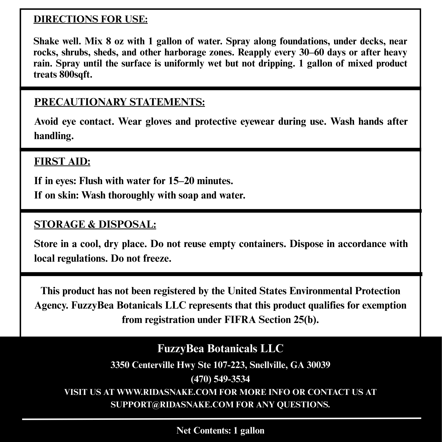 Rid A Snake PRO (1 gal.):