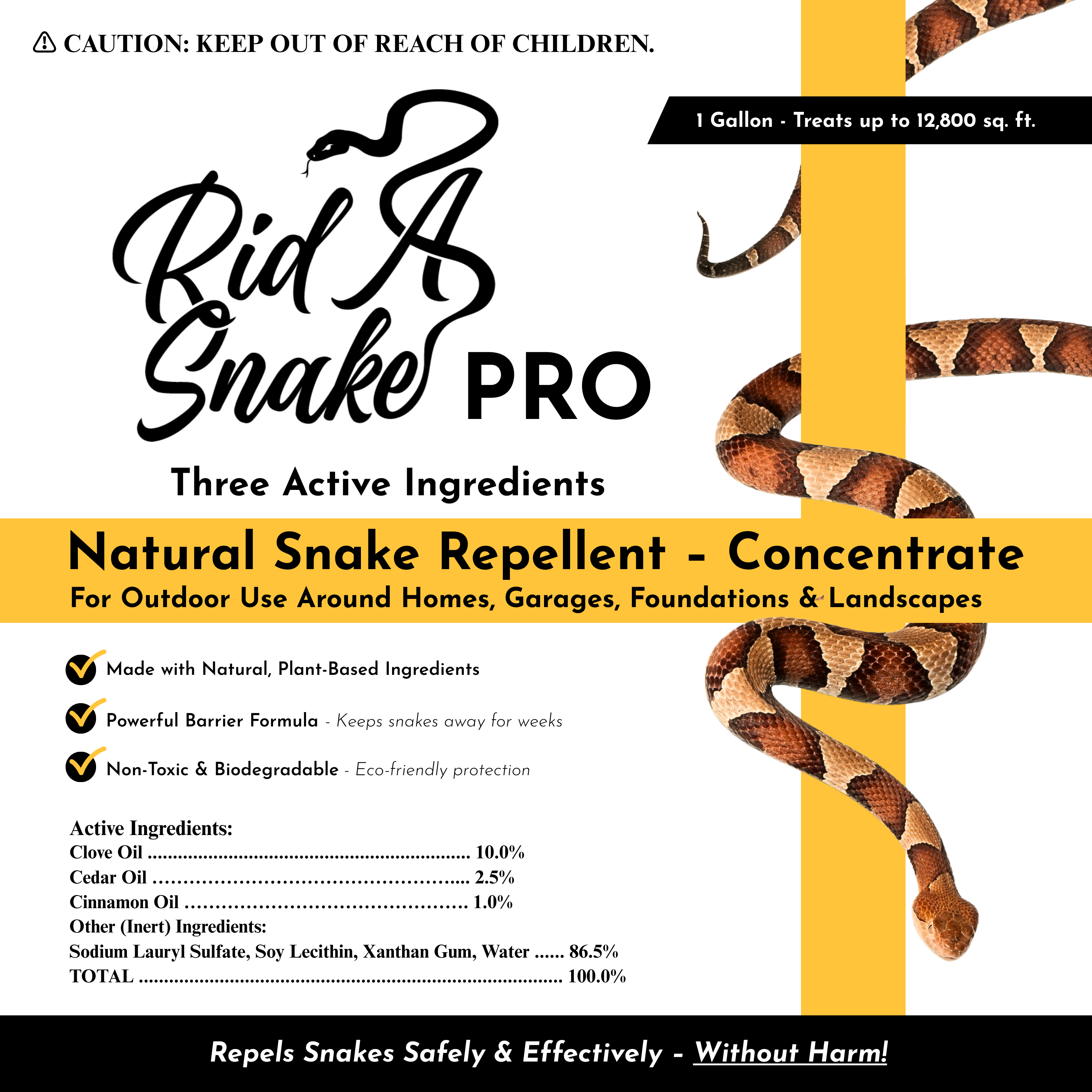 Rid A Snake PRO (1 gal.):